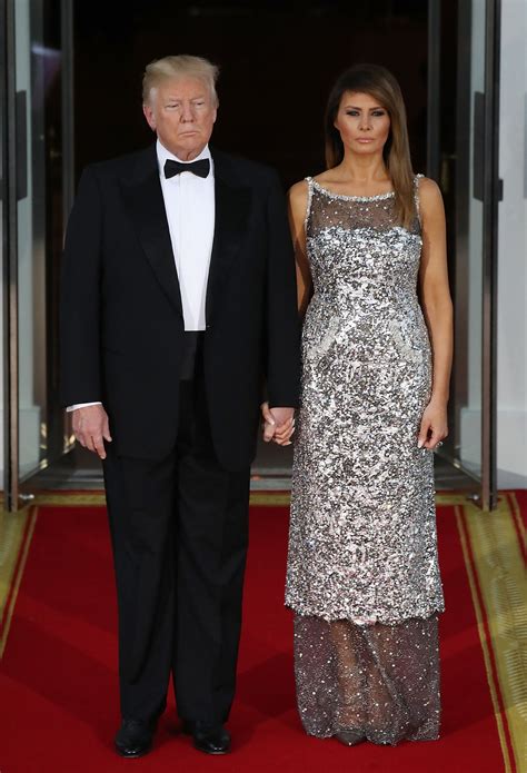 melania chanel outfit|chanel haute couture dress.